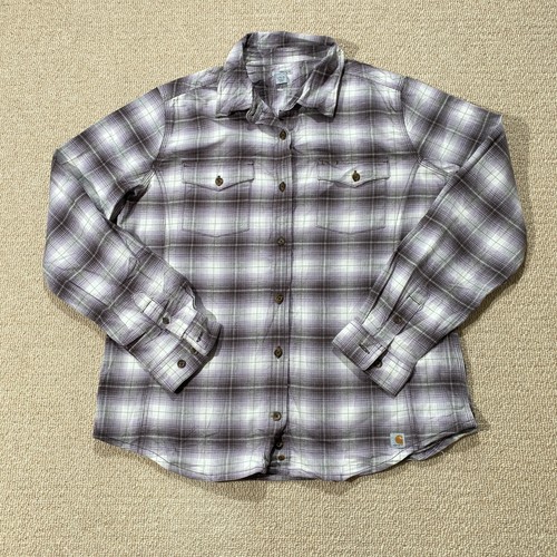 Carhartt flannel shirt - shirt, womens