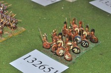 15mm classical / greek - hoplites 16 figs - (132651)