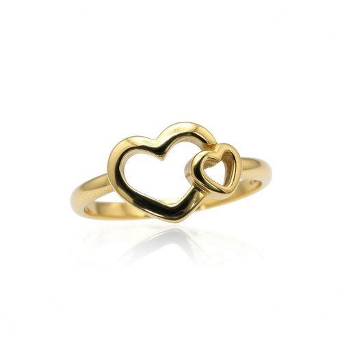 9ct yellow gold double - 9k,