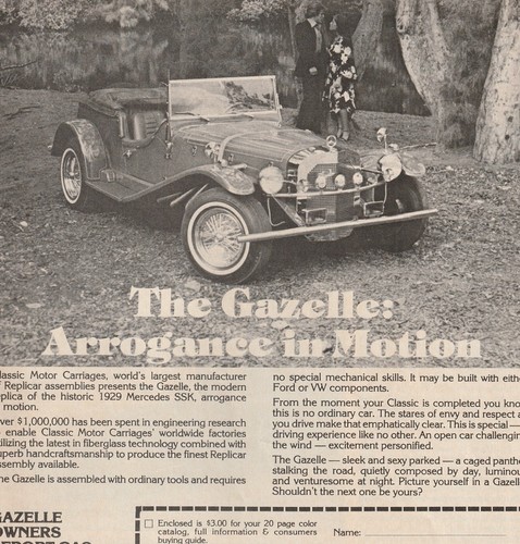 1980 the gazelle - gazelle, 1929