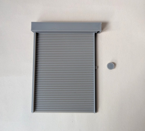 Scale garage shutter door - 1:50,