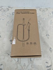 GEARLEADER Portable Battery Powered Pump, Fuel Transfer Pump Battery Powered wit