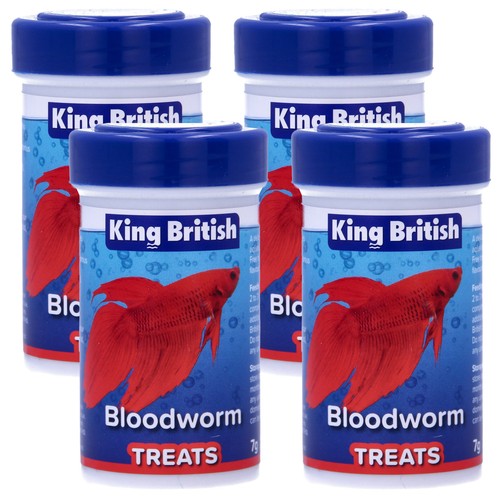 King british bloodworm dried - king,