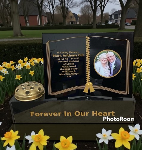 Adult grave memorial book - adult, memorial.