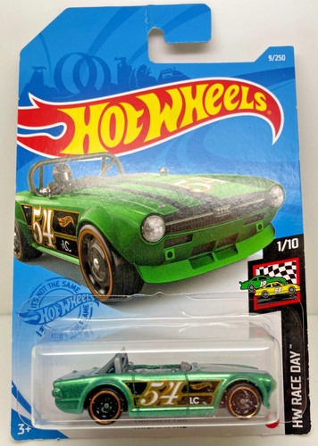 Hot wheels triumph tr6 - triumph, green