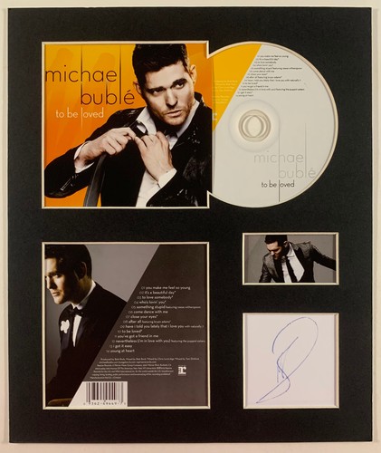 Michael buble signed - -,