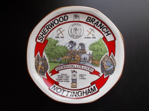 Colliery collectors plate - collectors,