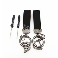 2x Car Key Chain Rings Metal