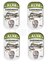 4 x Cans Sardines in Olive Oil