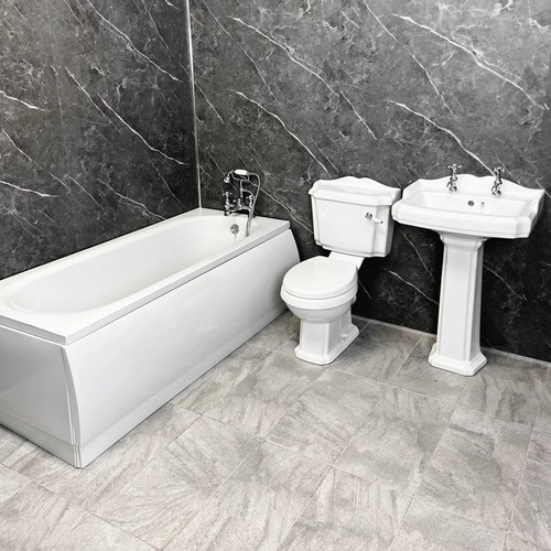 Complete bathroom suite - bathroom,