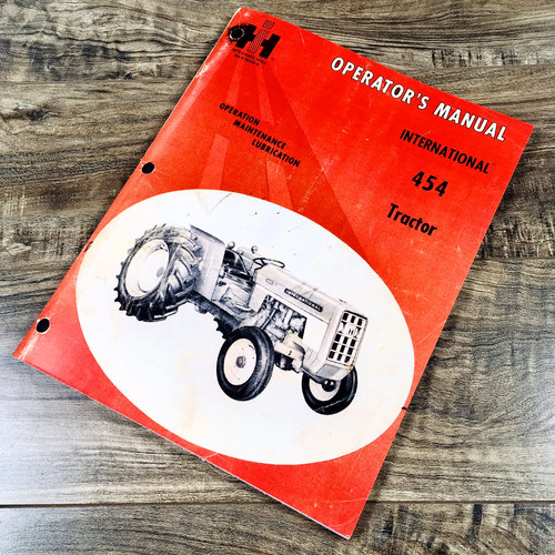 International 454 tractor - international,