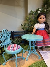 18” Doll Garden Table And