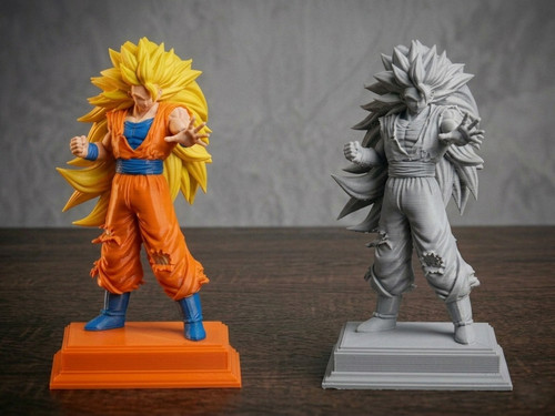 Ultimate ssj3 goku - ssj3, statue