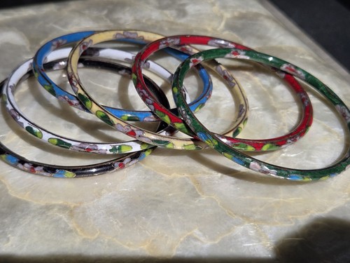 Vintage cloisonne enamel - vintage,