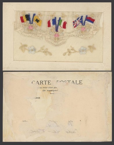 Ww1 silk embroidered - ww1,