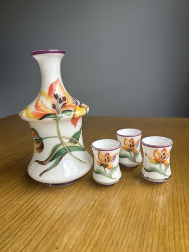 Vintage hand blown painted - vintage,