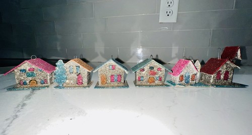 Vtg mcm putz christmas mini - mcm,