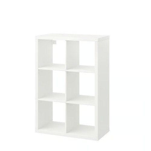 Ikea kallax white cube - white,