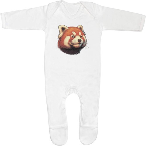Red panda portrait - panda, baby
