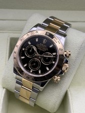 Rolex Daytona 116523 - Black Dial - 1 Owner - Full Complete Set - £13750 Collect