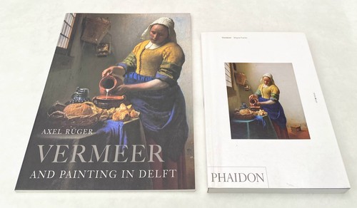 Vermeer art books - books, x2