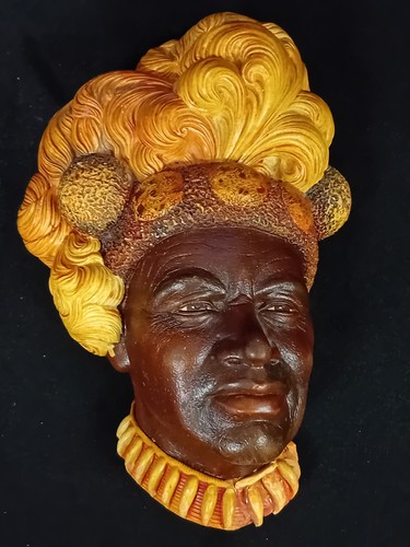 Bossons chalkware head - bossons,