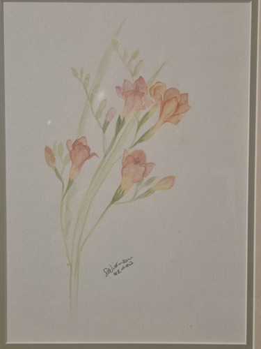 Original signed botanical - original,