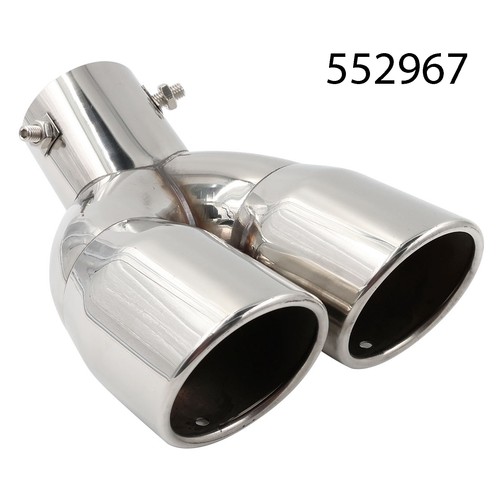 76mm dual twin - dual, exhaust