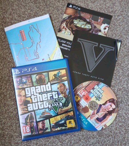Gta ps4 playstation game - 5,