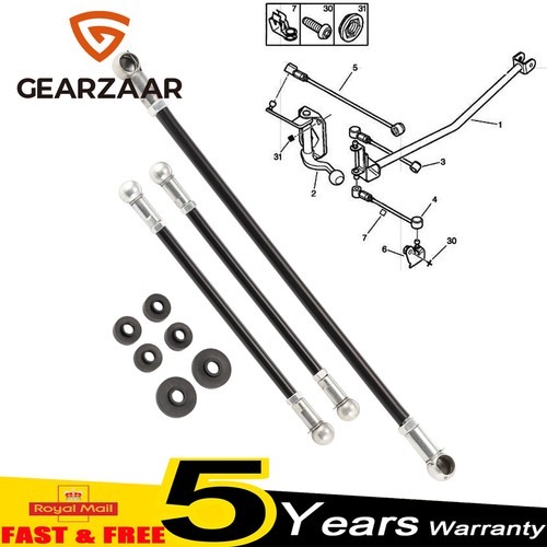 New gear linkage push rods - gear,