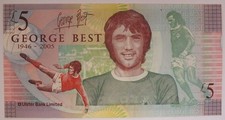 Ulster Bank £5 George Best