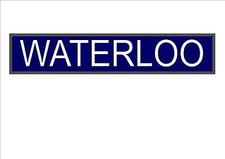 Waterloo station reproduction - waterloo,
