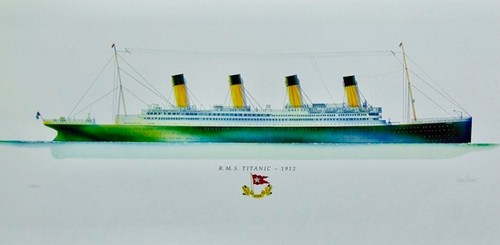 Rms titanic signed and - signed,