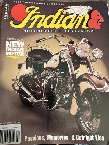 Indian motorcycle illustrated - indian,