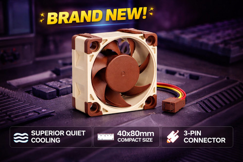 Premium quiet fan pin - premium, frame