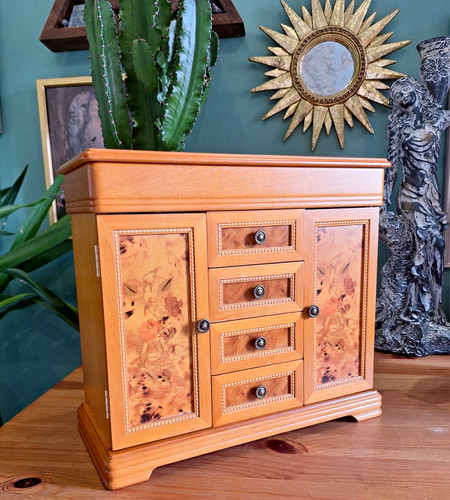 Large vintage walnut wooden - large,