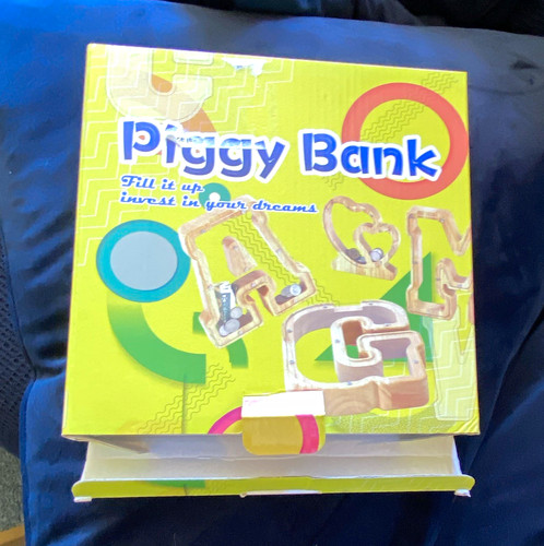 Wooden letter piggy - letter,