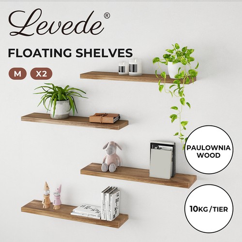 2pcs floating shelves wall - 2pcs,
