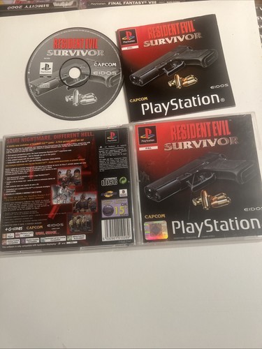 Resident evil survivor sony - evil,
