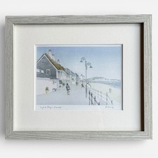 Framed Signed Coastal Print