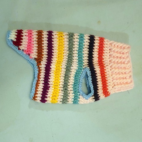 Handmade crochet dog - crochet,