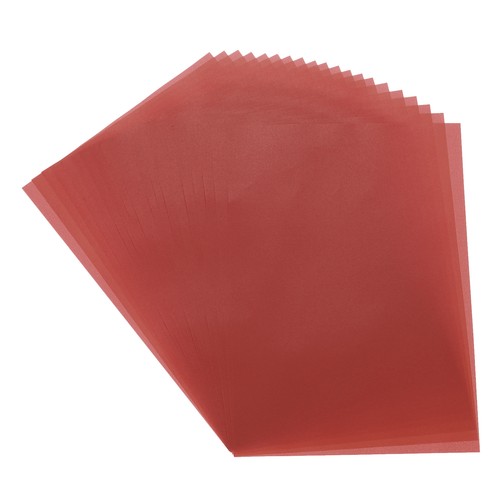 Sheet red transparency - 20,