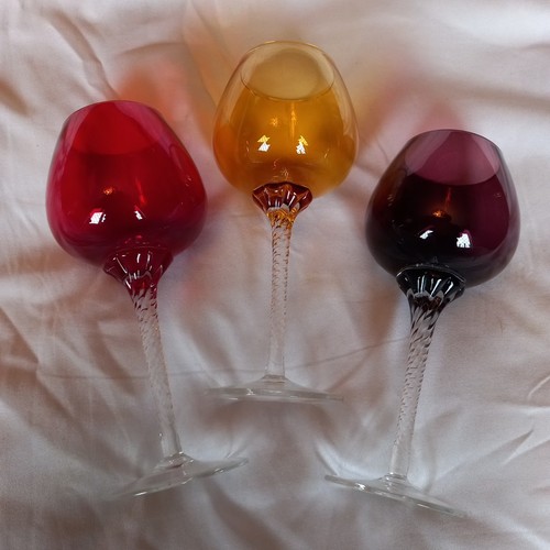 Trio retro 1960s coloured - retro, 'coloured