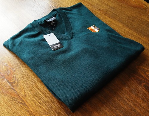 Galvin green size neck - green, v-neck