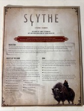 Scythe Board Game REPLACEMENT