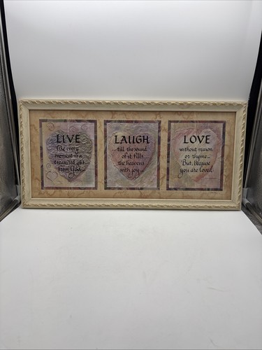 Live laugh love - live,