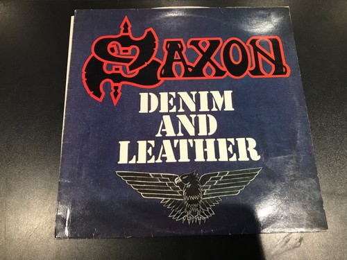 Saxon denim leather - denim,