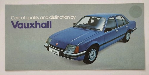 Vauxhall range sales brochure - sales,