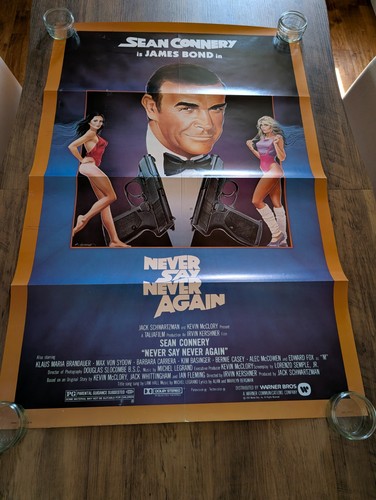 James bond never say - never,