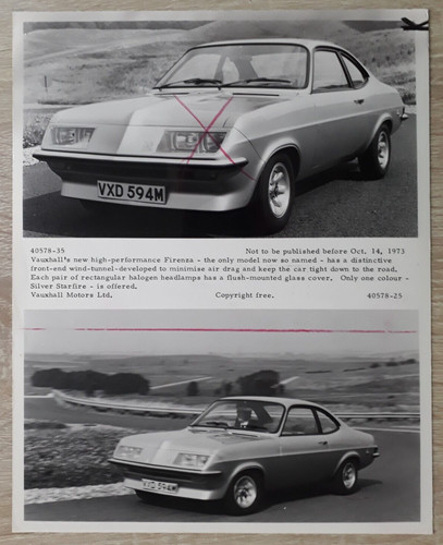 Vauxhall firenza droopsnoot - firenza,